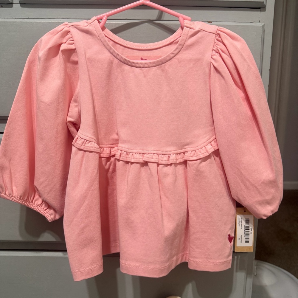 Pink Chicken Rowan Organic Cotton Top Size 4Y NEW